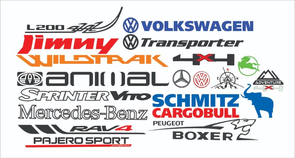 Inscriptionari auto Sticker autocolante vitara, sprinter vito, ducato