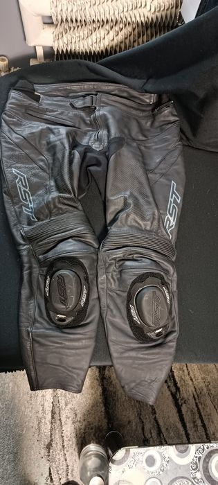 Кожен мото панталон RST