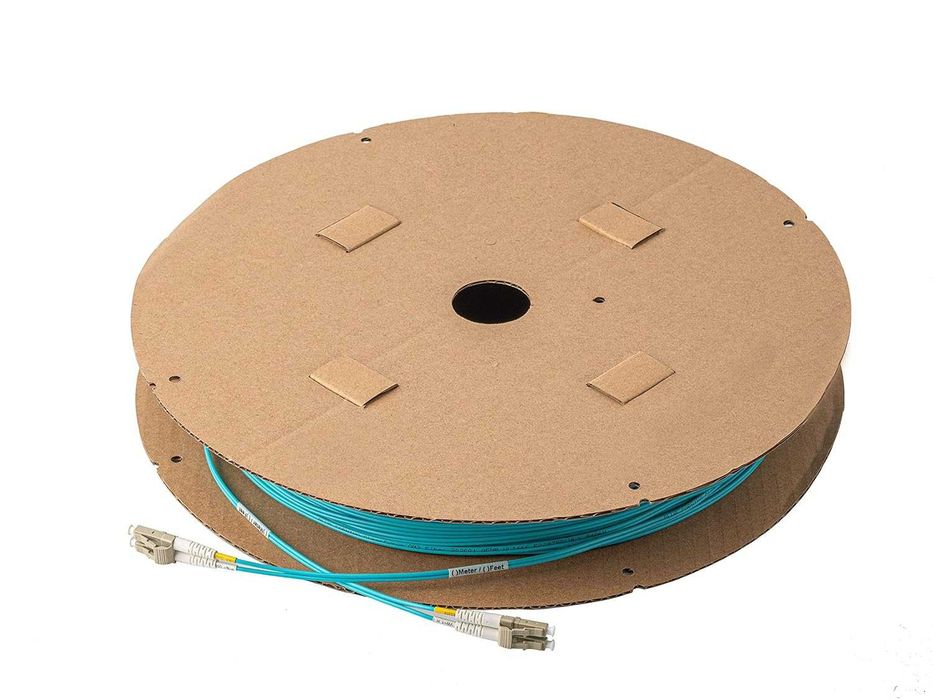 SpeedyFiberTX Cablu patch fibră optică LC-LC,30metri,duplex,OM3 50/125