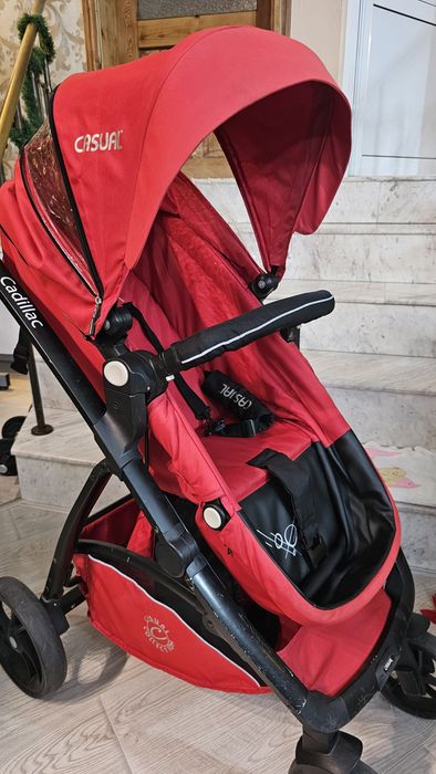 Детска количка+ бебешки кош+проходилка