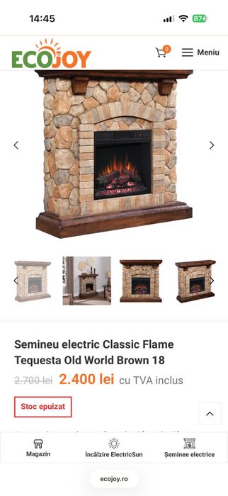 VAND SEMINEU ELECTRIC Tequesta Old World Brown 18