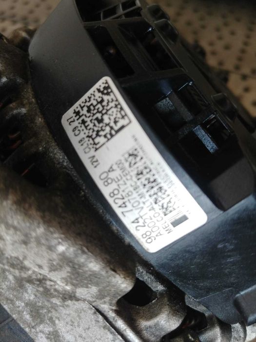 alternator 2.0 hdi ah03 peugeot boxer euro 6  9824742880 a002tv0781zea