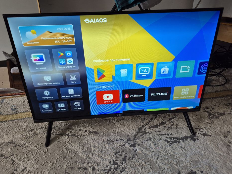 Продаётся Smart tv 32 диагональ 2025 года