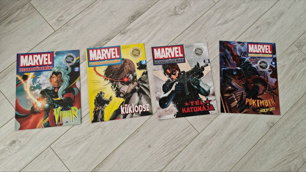 Lot 40 reviste eroi caractere Marvel in limba maghiara