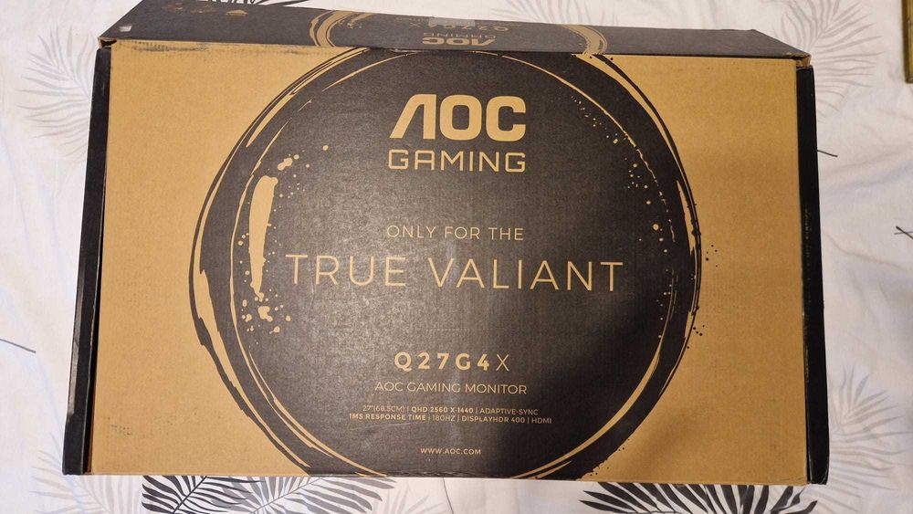 Monitor Gaming AOC 27" 2K 180Hz Fast IPS