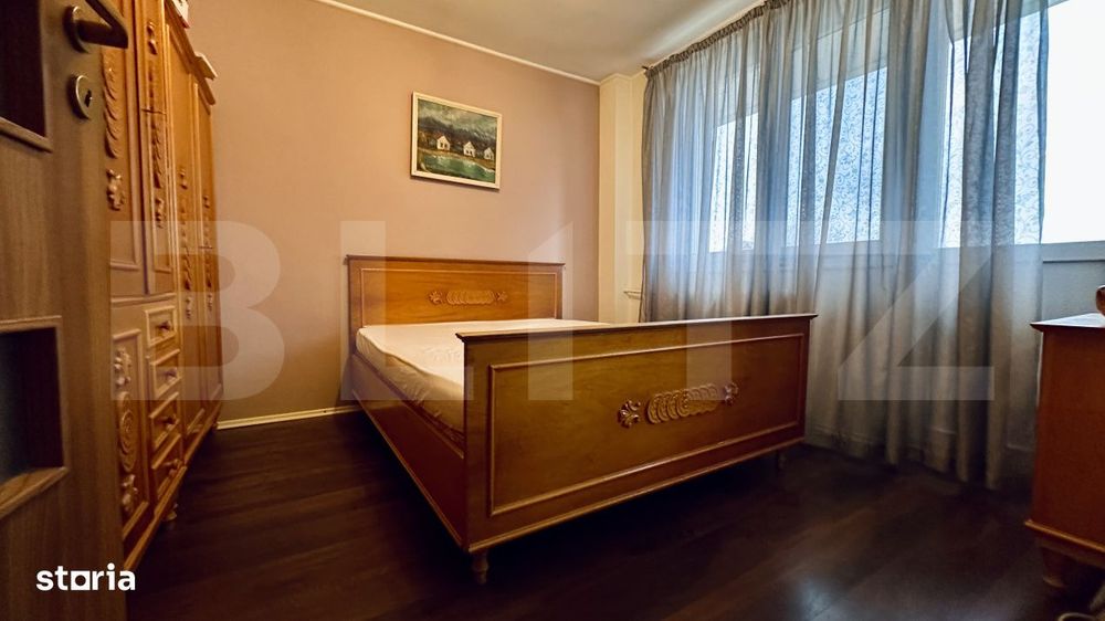 Apartament 4 camere, 2 bai, decebal, etaj intermediar