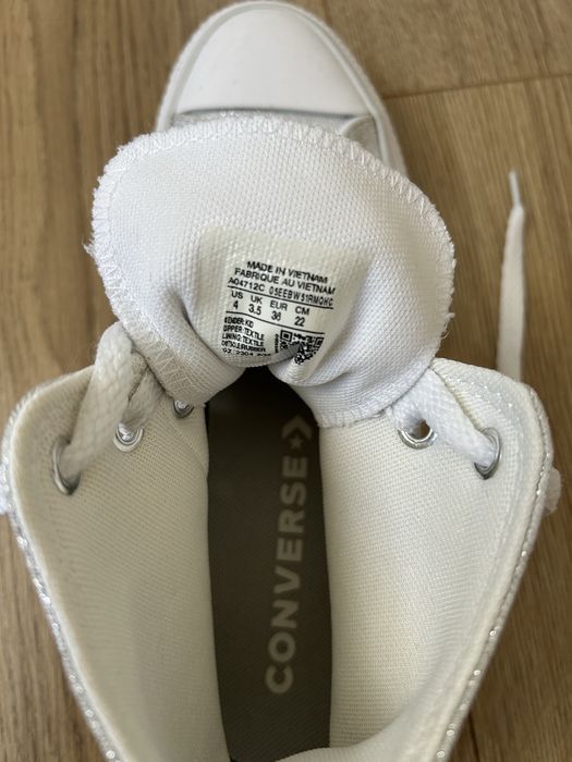 Кецове Converse, 36 номер, сребристи