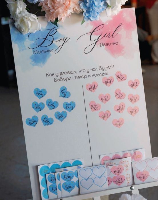 Гендер пати набор