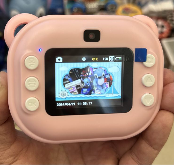 Детски фотоапарат за незабавен печат/Camera print/Детска  камера