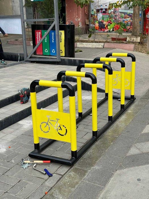 Колесоотбойник Труба для Парковки Организация Стоянки Parking