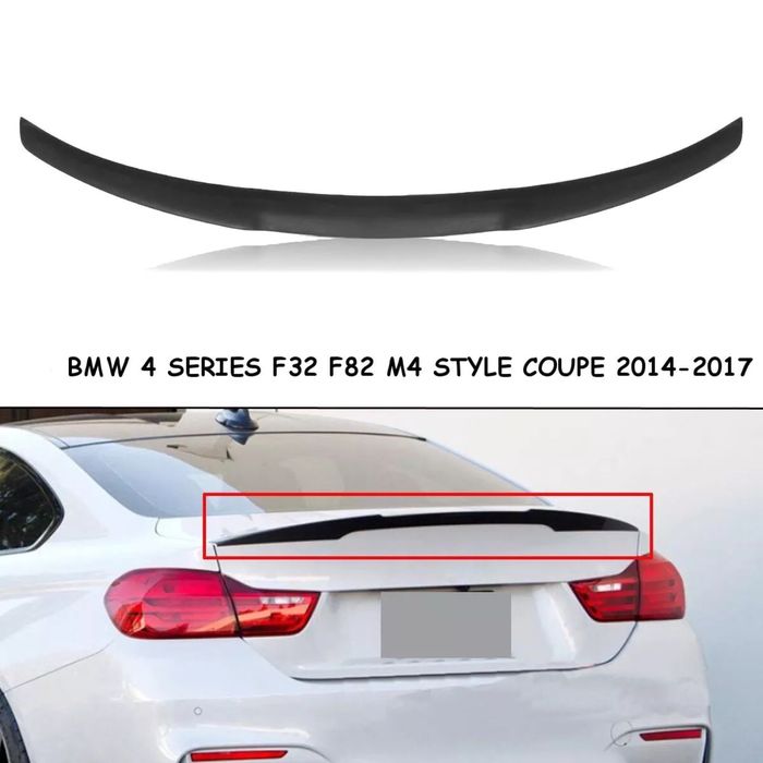 Лип спойлер багажник BMW F32 4 сериа lip spoiler M бмв ф32 M4 style