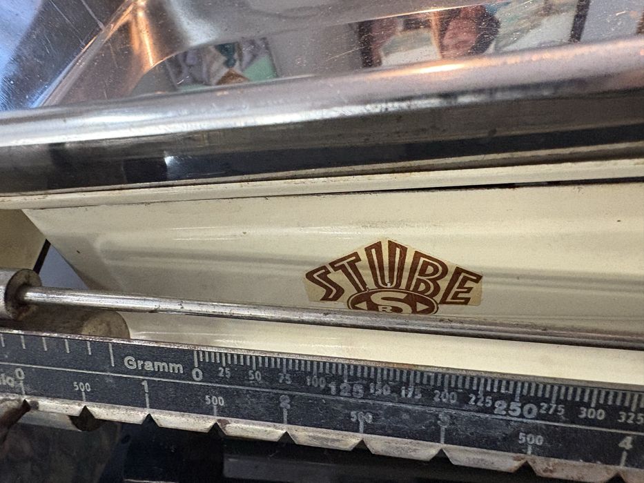 Винтидж немска механична кухненска везна Richard Stube Germany