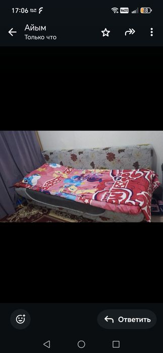 Продам тахту серого цвета