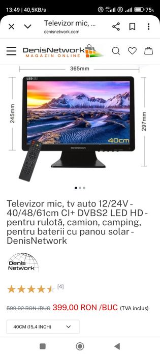 Tv camion camping