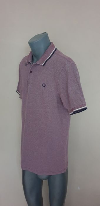 Fred Perry Pique Cotton Slim Fit Mens Size XL ОРИГИНАЛ! Мъжка Тениска!