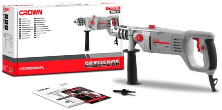 CROWN дрель CT10032