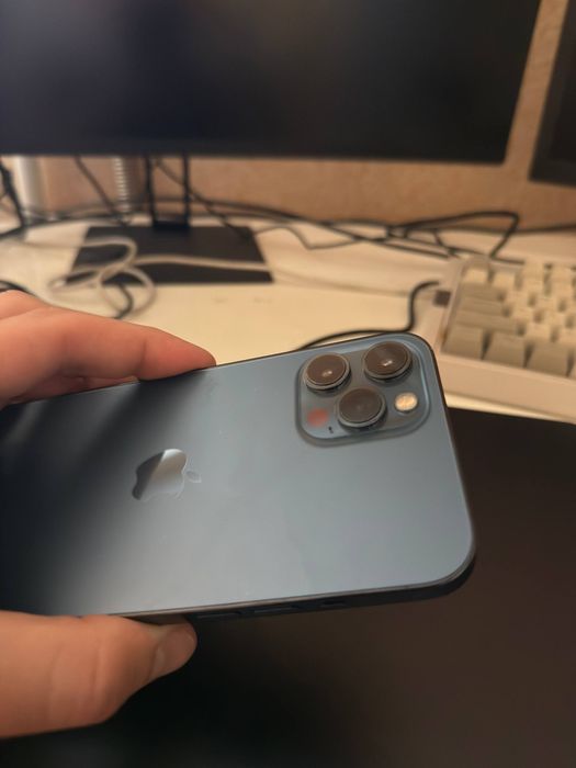 iphone 12 pro max, 256 gb, синий