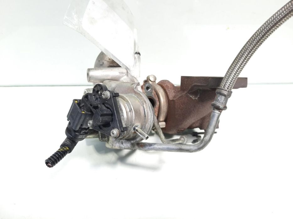 Turbosuflanta, cod 9673283680, Peugeot 208, 1.6 HDI, 9HP