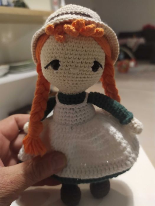 Плетена кукла амигуруми Уникат