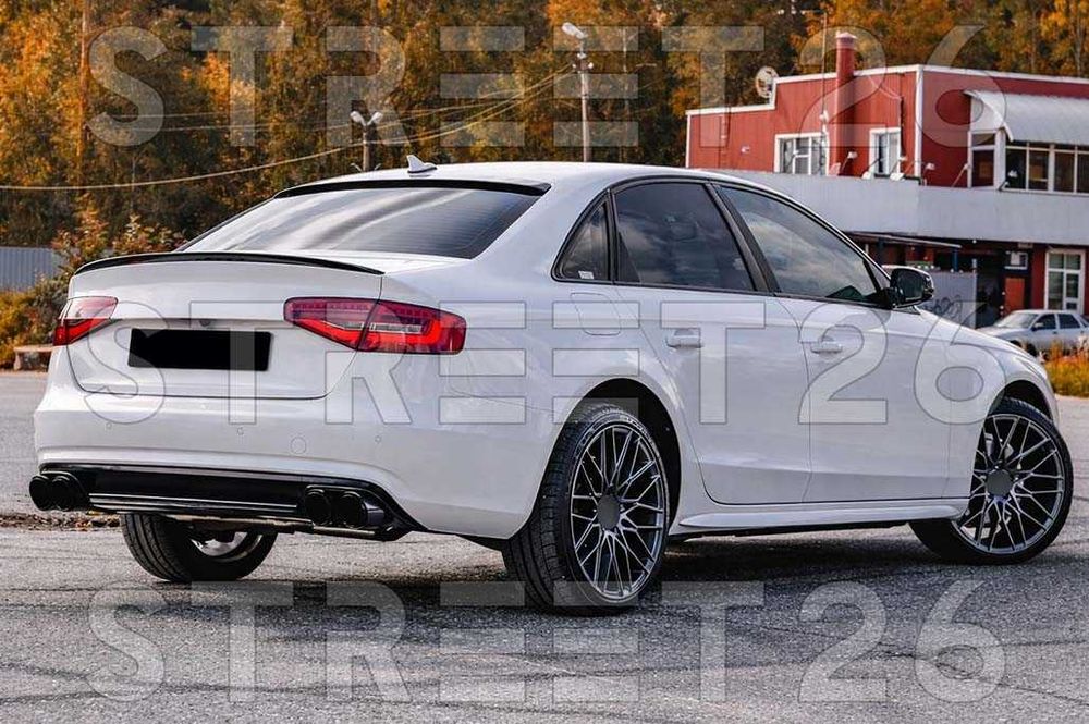 Eleron Portbagaj Audi A4 B8 Sedan (08-15) Negru Lucios V2