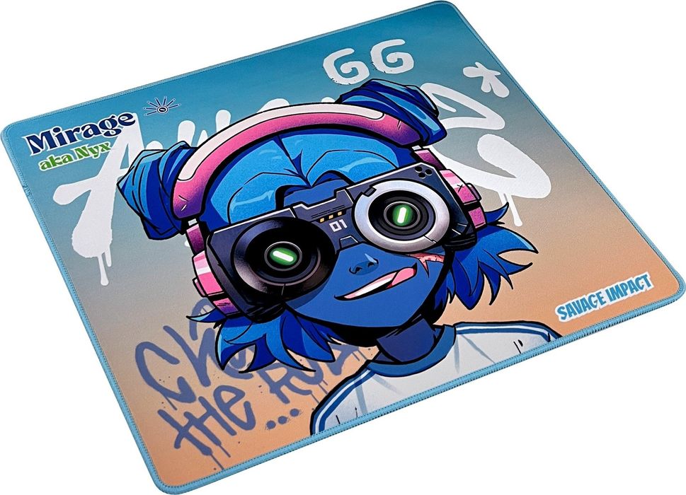 (Толщина 5мм) Коврик Bloody BP-45W NYX MIRAGE (размер 450×400×5мм)