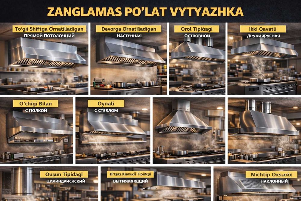 Зонт Нерж Вытяжка