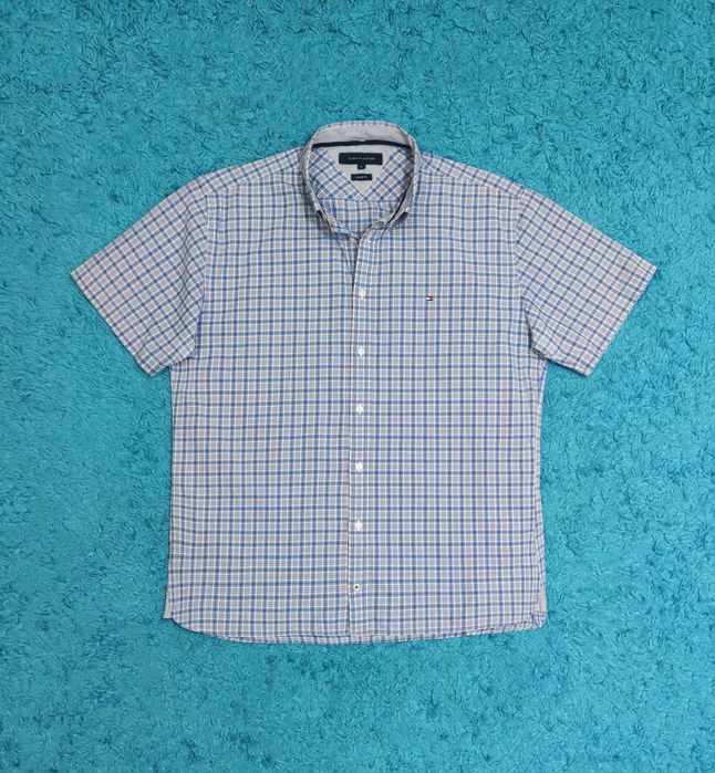 Camasa Tommy Hilfiger - Checkered Light-Blue