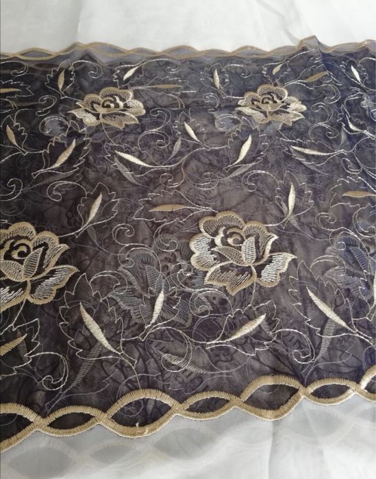 Тюль с ламбрекеном