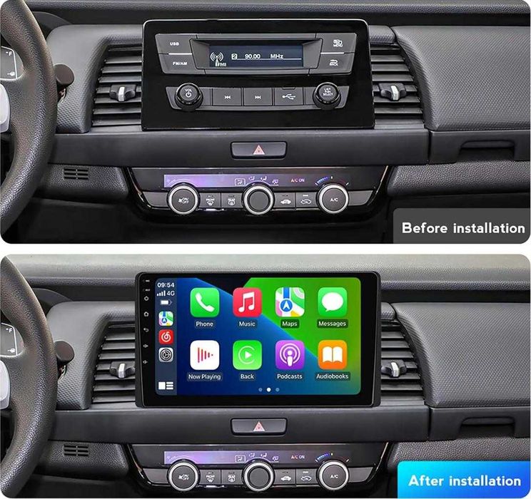 Honda Jazz 2020/2022 - 10" андроид навигация,9851