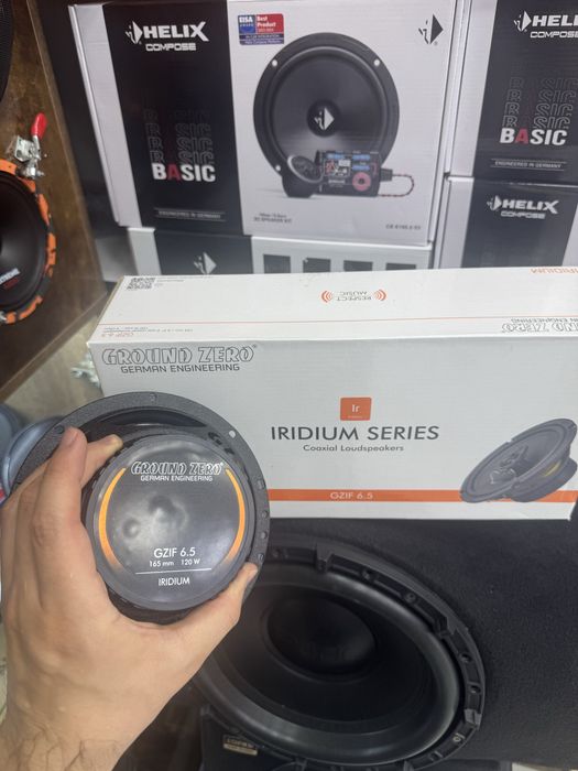 Ground Zero Iridium 6.5 coaxial