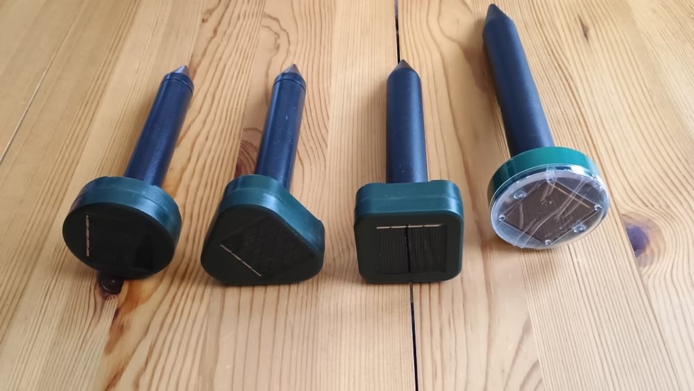 Уред против къртици-различни видове