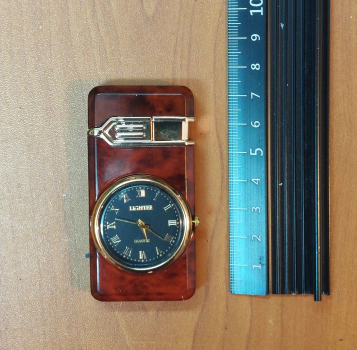 НОВА Газова Запалка с Часовник