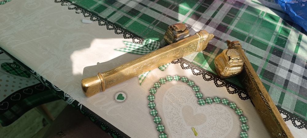 Продавам 2 стари османски мастилници