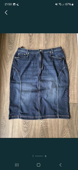 Fusta dama,denim xl noua