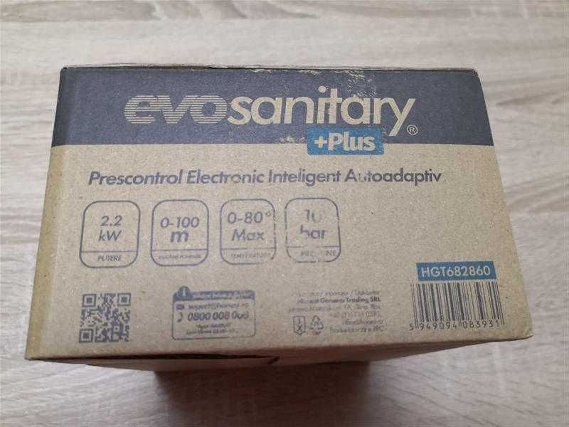 Evosanitary +Plus Prescontrol Electronic Inteligent Autoadaptiv