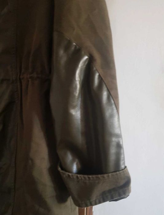 Geaca parka pentru dame cu blăniță detașabilă