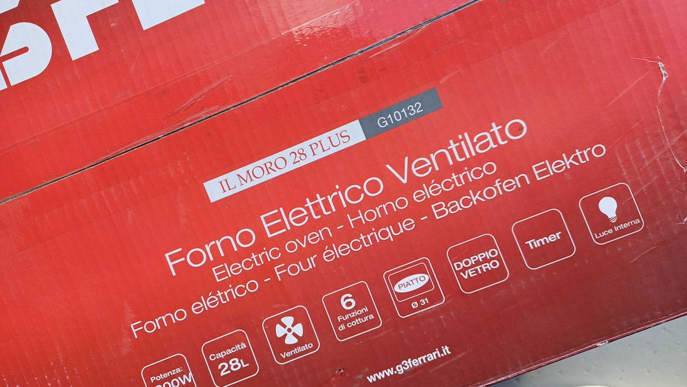 NOU | SIGILAT | G3 Ferrari G10132 minicuptor grill