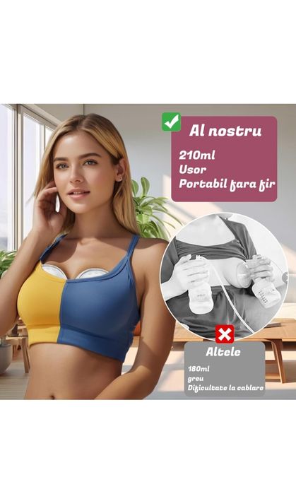 Pompa electrica pentru sân