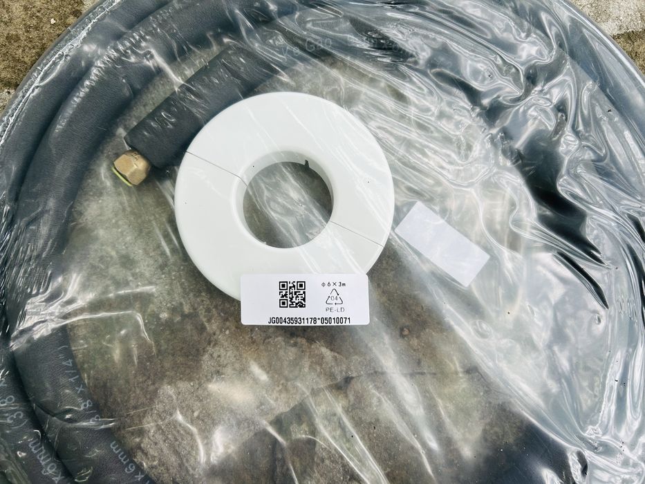 Медна тръба за монтаж на климатик - 3 метра