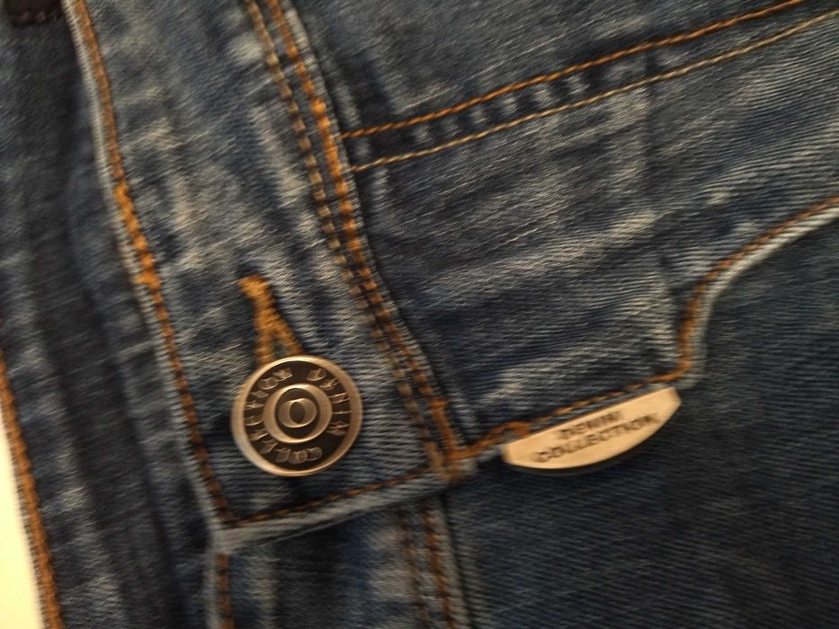 Pantaloni lungi barbati blugi Denim originali