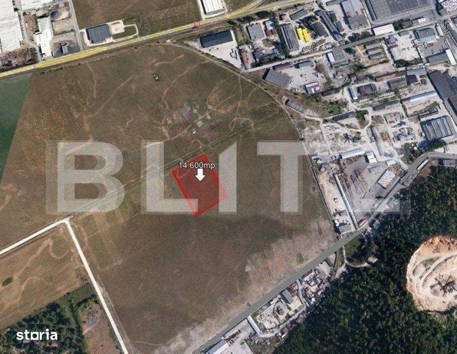 Teren de vanzare de 14600 mp in Bartolomeu, zona industriala