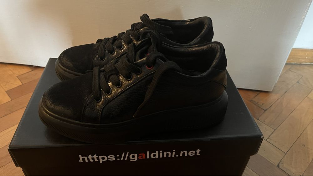 Обувки ест. кожа Галдини/Galdini