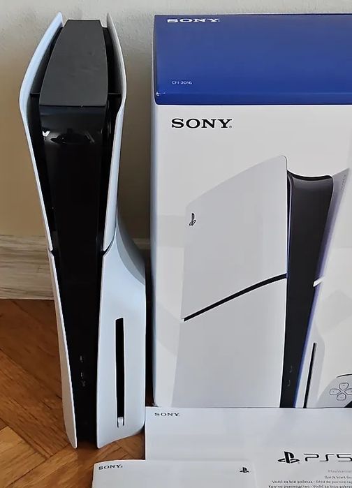 Playstation 5 Slim Disc Edition 2г остатъчна Гаранция