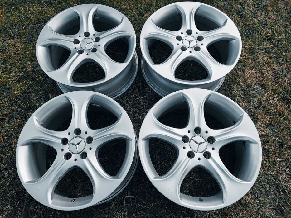Mercedes/Мерцедес - 18 цола 5x112; 4 бр. Оригинални лети джанти
