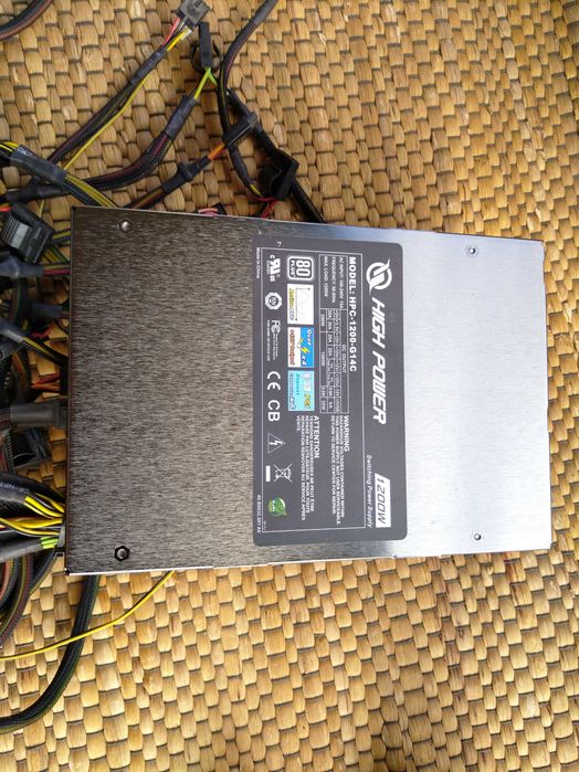 Компютърно захранване 1200w - Sirtec High Power 1200W