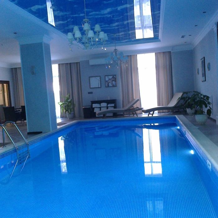 Отделка саун хамамов бассейнов