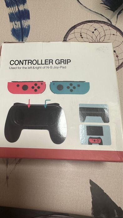 Grip manete nintendo switch noi sigilate