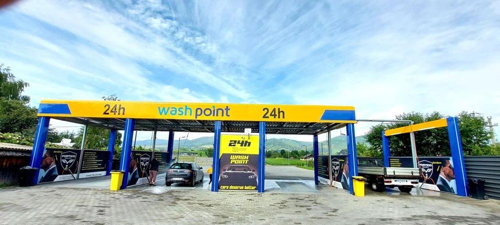 Vand spalatori auto self  totul la gata