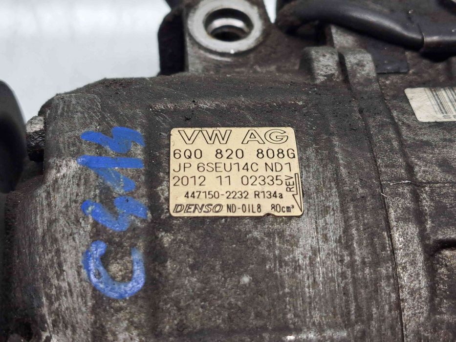 Compresor clima Skoda Fabia 2 (5J, 542) [Fabr 2007-2014] 6Q0820808G 1.