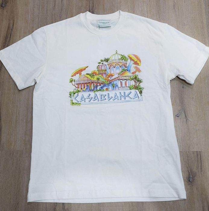 Мъжка тениска Casablanca t-shirt white